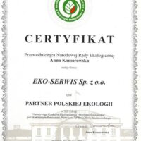 Eko-Serwis Sp. z.o.o Partner Polskiej Ekologii