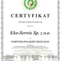 Eko-Serwis Sp. z.o.o Partner Polskiej Ekologii